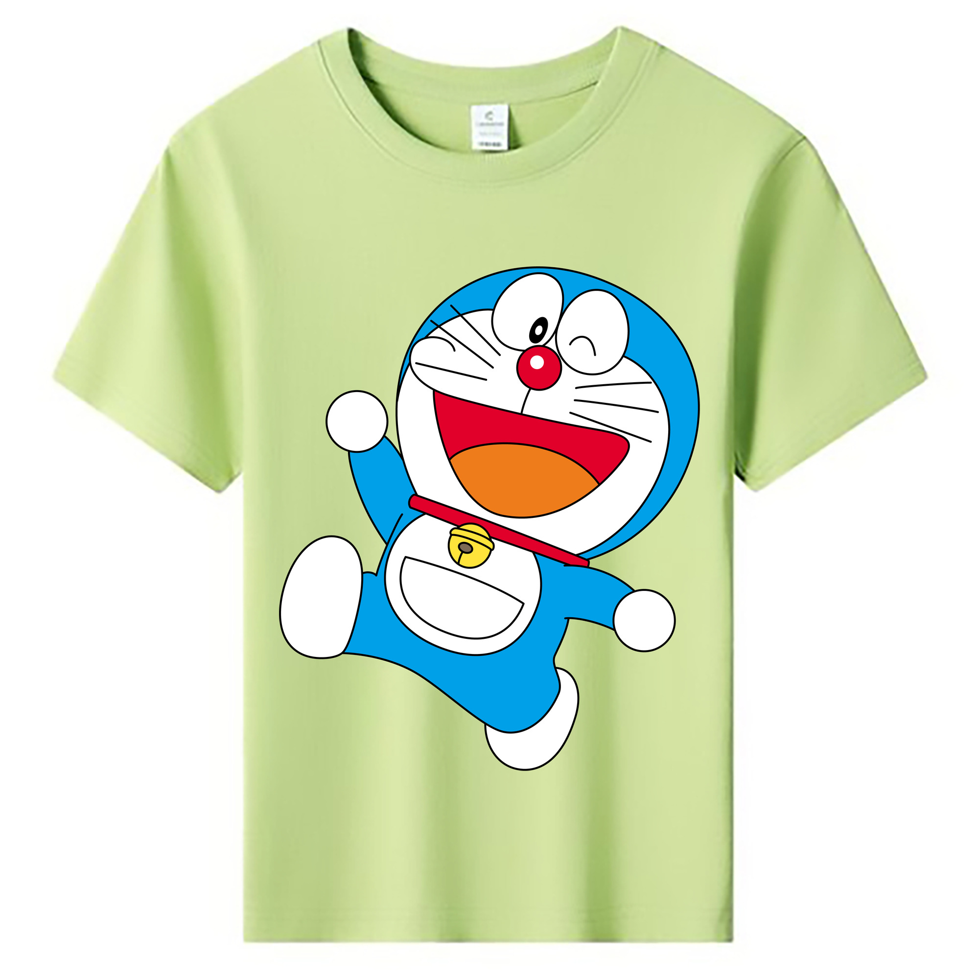 （画像用） ドラえもん Doraemon 綿100％キッズTシャツ（フロントプリント）